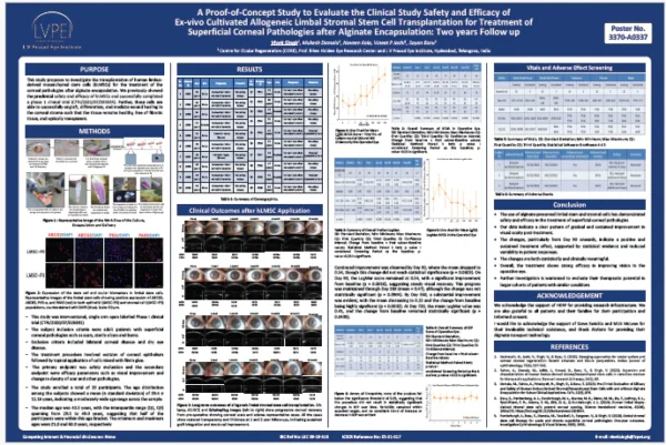 Safety and Efficacy of alginate-preserved human limbus-derived mesenchymal stem cells for the treatment of superficial corneal pathologies