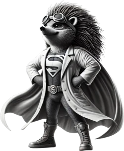 Atelerix-hedgehog-superhero-home Atelerix-hedgehog-superhero-home