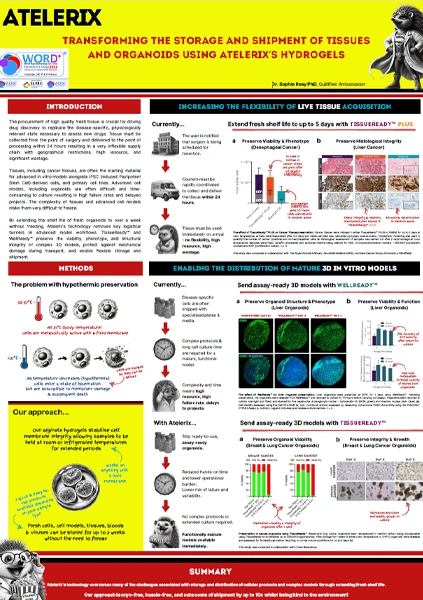 Transforming the storage and shipment of tissues and organoids using Atelerix’s hydrogels (Feb, 2026)